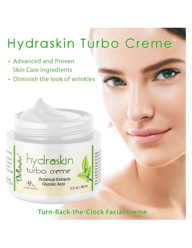 Crema Hidratante Nocturna Deluvia con AHA y Aloe Vera 68g