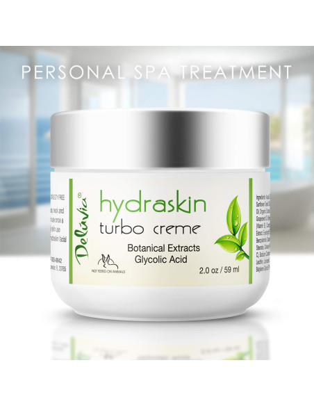 Crema Hidratante Nocturna Deluvia con AHA y Aloe Vera 68g