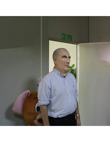 Máscara de Látex Realista Hombre Mayor HENGYUTOYMASK