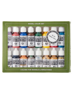 Juego de Pinturas Acrílicas Vallejo Era Romana 16 Colores 17ml