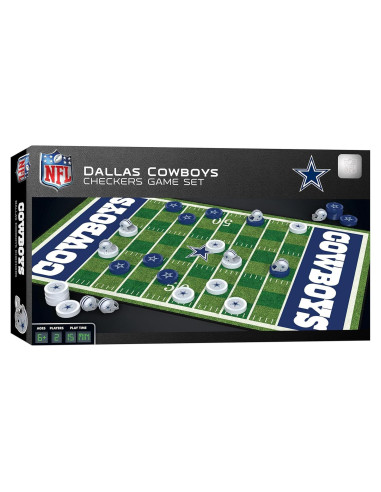Ajedrez NFL MasterPieces Dallas Cowboys 33x54.6 cm para 2 Jugadores
