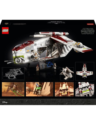 LEGO Star Wars Caza Republicano 75309 - Modelo para Adultos