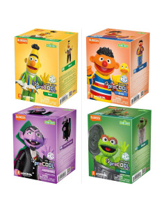 Figuras de Construcción Blokees Sesame Street - 4 Personajes
