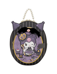 Mochila Mini Kuromi 20 Aniversario Loungefly 27.9x22.8 cm 2
