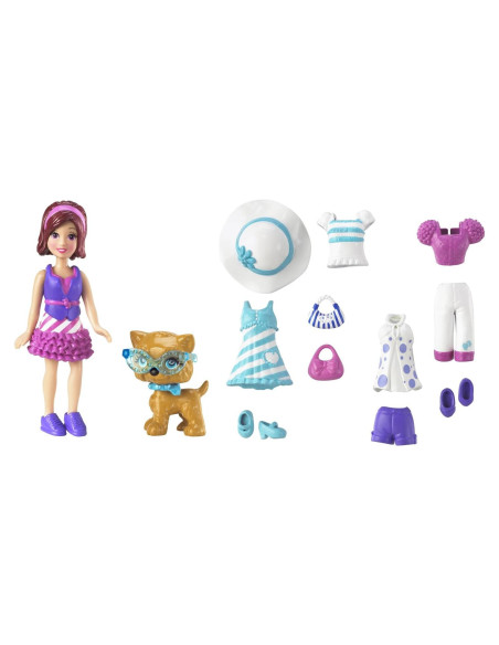 Bolsa de Vinilo Polly Pocket Pretty Packets con Muñeca