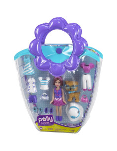 Bolsa de Vinilo Polly Pocket Pretty Packets con Muñeca 2