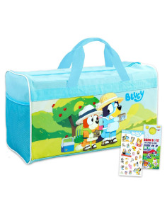 Bolsa de Duffle Bluey para Niños 43x25x28 cm - Conjunto de Viaje