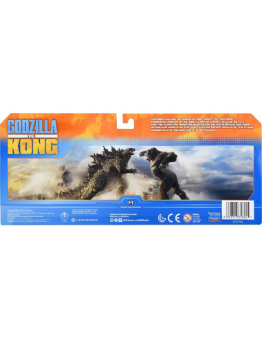 Paquete de 6 Minifiguras Godzilla 2" Playmates GvK