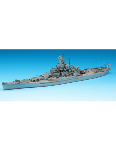 Modelo a Escala Hasegawa 1/700 USS South Dakota Acorazado 2