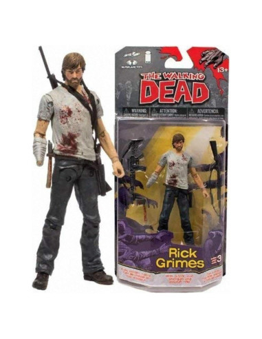 Figura de acción Rick Grimes McFarlane Toys La Muerta Andante