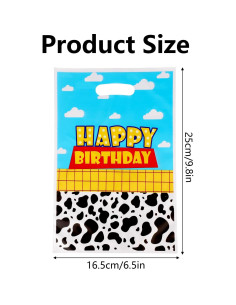 Bolsas de Fiesta de Caricaturas SAVITA 50pcs 25x16.5cm 2