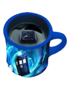 Taza Cerámica Oculta TARDIS Doctor Who 354 ml Azul