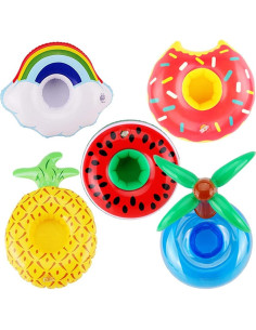 E-TING 5PCS Anillos de Natación Flotadores para Niños 29.21 cm 2
