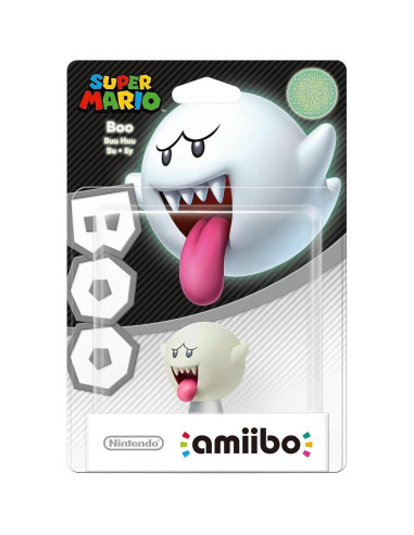 Amiibo Nintendo Boo Super Mario - Accesorio NFC 90g