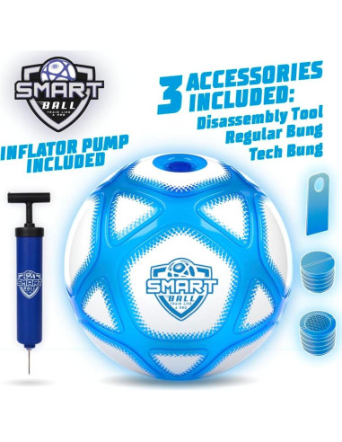 Pelota Inteligente de Fútbol con Luz y Sonido - Tamaño 5