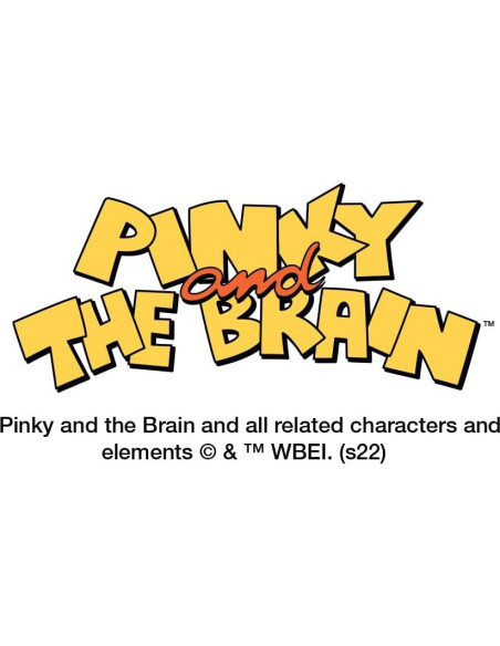 Colgante Ovalado Antiguo Pinky y el Cerebro para Cremalleras