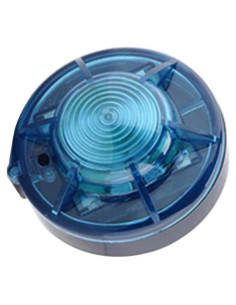 Luces de Advertencia LED MIUHIU con Base Magnética Azul