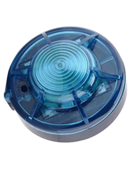 Luces de Advertencia LED MIUHIU con Base Magnética Azul