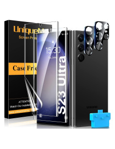 Protector de Pantalla y Lente UniqueMe para Galaxy S23 Ultra 6.8"