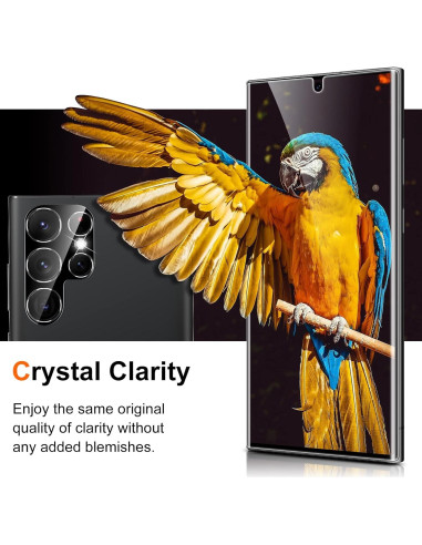 Protector de Pantalla y Lente UniqueMe para Galaxy S23 Ultra 6.8"