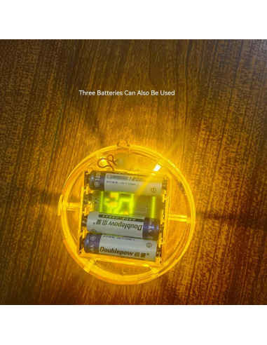 Luces de Advertencia LED MIUHIU con Base Magnética Azul