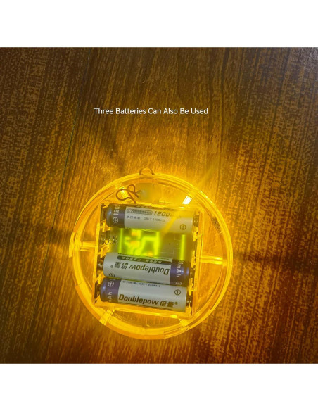 Luces de Advertencia LED MIUHIU con Base Magnética Azul