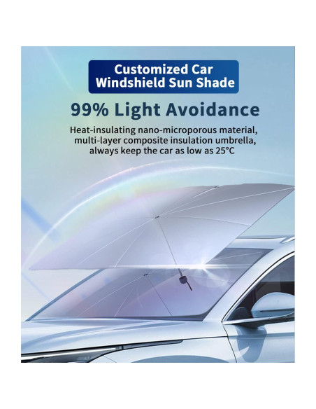 Sombrilla para Parabrisas Lincoln MKC Sawuaa 34.3x7.6cm