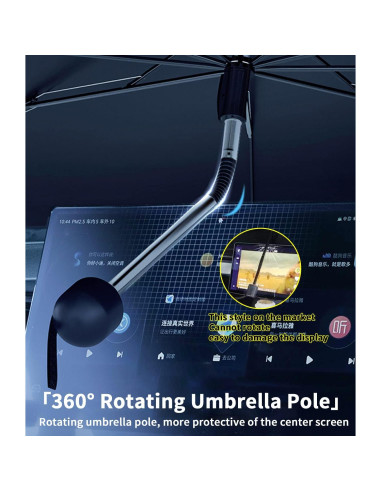 Sombrilla para Parabrisas Lincoln MKC Sawuaa 34.3x7.6cm