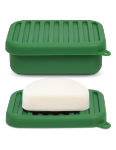 Funda de Jabón de Silicona AIMAIAIMAI Verde Menta 150g