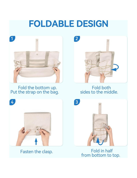 Bolsa de Viaje Plegable BOSTANTEN para Mujeres 30L Impermeable