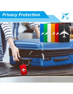 Etiquetas de Equipaje Metálicas Joy & Inspiration - Paquete de 6 2