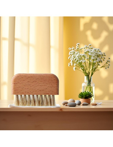 Cepillo de Uñas de Madera de Haya Natural Pxiryanlow