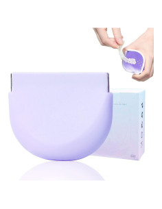 Caso de Retenedor de Silicona Morado Onbuwws 8.89x7.62cm