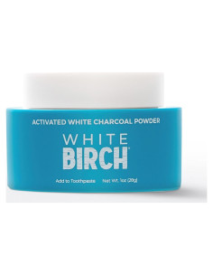 Polvo de Carbón Activado Blanco White Birch - Blanqueamiento Dental