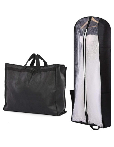 Funda de Vestido de Novia Plegable DIOMMELL 180 cm Negra