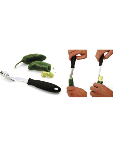 Despepitor de Jalapeño Norpro 20cm Acero Inoxidable