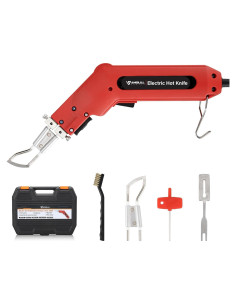 Cortador de Tela Eléctrico Anbull 100W con Cuchilla Ajustable