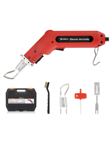 Cortador de Tela Eléctrico Anbull 100W con Cuchilla Ajustable