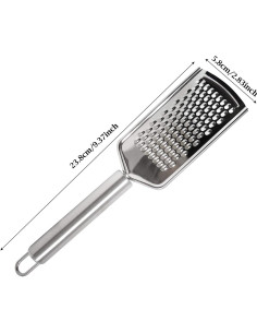 Rallador de Queso Acero Inoxidable Honbay 23.8x5.8cm 2