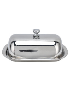 Caja de Mantequilla Acero Inoxidable Tomotato 16x12x5cm