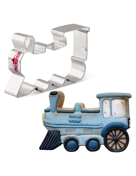 Cortador de Galletas de Tren LILIAO - Acero Inoxidable 11.2x7.4cm