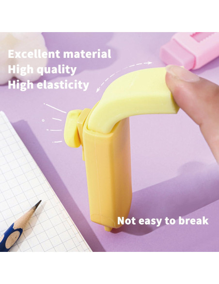 Paquete de 5 Gomas de Borrar Retráctiles LASUND - Alta Calidad