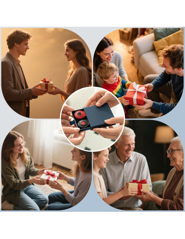 Marcadores de Páginas Magnéticos de Cuero Ovesmusl Corazón