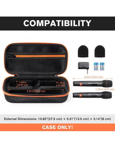 Funda de micrófono ProCase para JBL - Dura y portátil