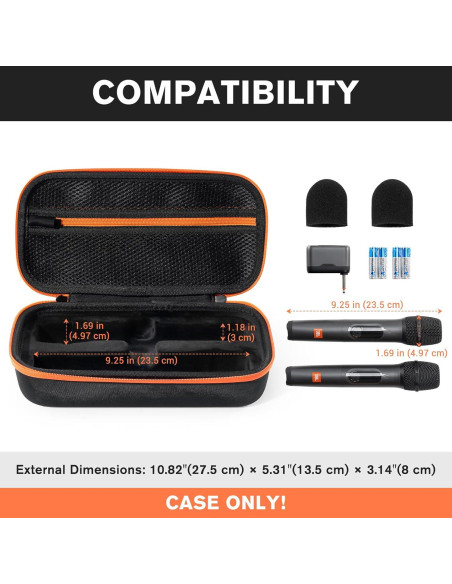Funda de micrófono ProCase para JBL - Dura y portátil