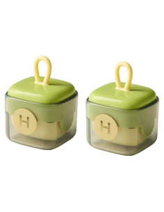 Rodillo de Pelusa Reutilizable Vspek Mini 2 Piezas Verde