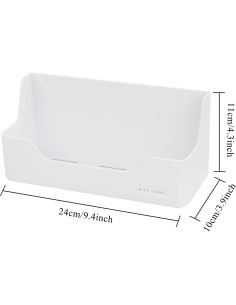 Estante de Noche Adhesivo MATIMASU - Organizador Pared 24x10 cm 2