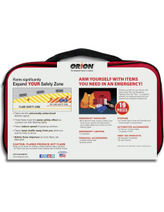 Kit de Señales de Emergencia Orion 8905 con Primeros Auxilios 2