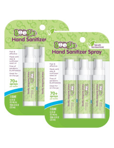 Spray Desinfectante para Manos Boogie Kids - 3 Unidades, Aloe y Aceite de Girasol