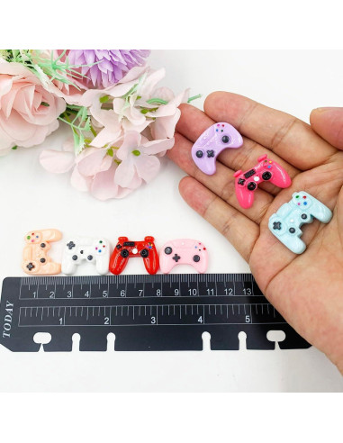 30 Encantos de Controlador de Videojuego Suartus para Manualidades